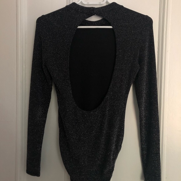 FREE ADD ON Sparkly backless bodysuit - Picture 2 of 4